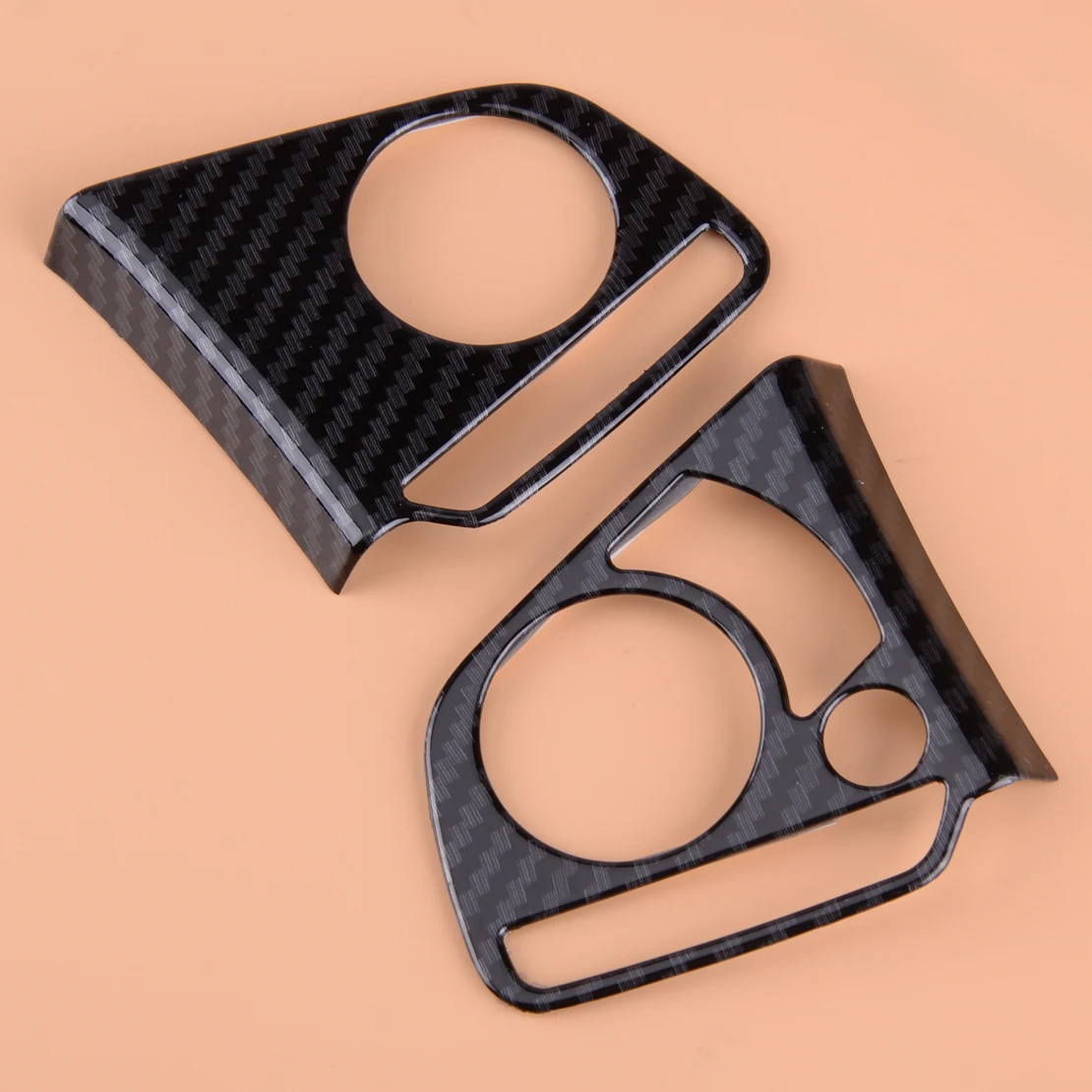 DWCX 2Pcs ABS Carbon Fiber Texture Steering Wheel Cover Trim Decoration Fit for Honda CRV 2017 2018
DWCX 2Pcs ABS Carbon Fiber Texture Steering Wheel Cover Trim Decoration Fit for Honda CRV 2017 2018
