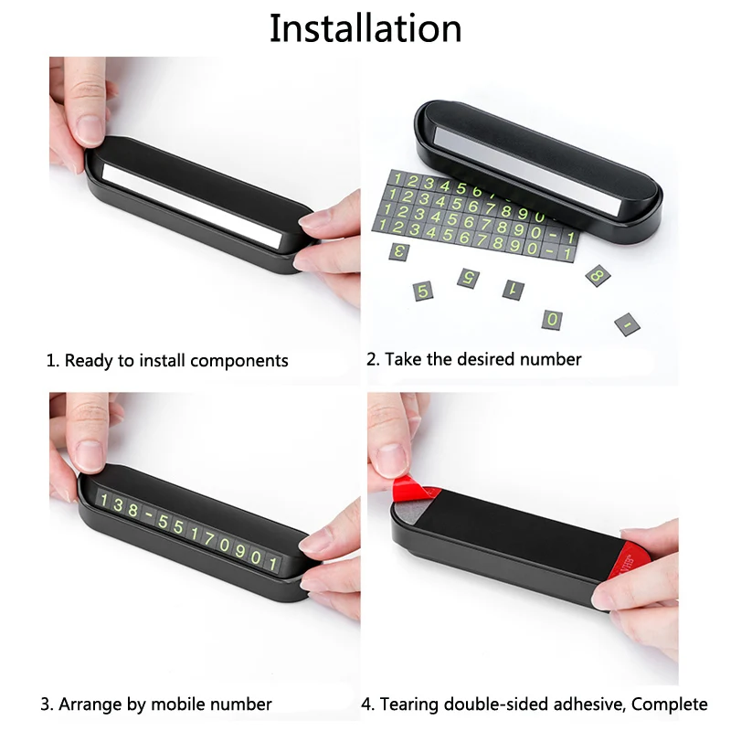 Hidden Car Phone Number Card Plate Stickers For Car Styling Temporary Parking Card Plate Telephone Number Card Car Stickers
Hidden Car Phone Number Card Plate Stickers For Car Styling Temporary Parking Card Plate Telephone Number Card Car Stickers
