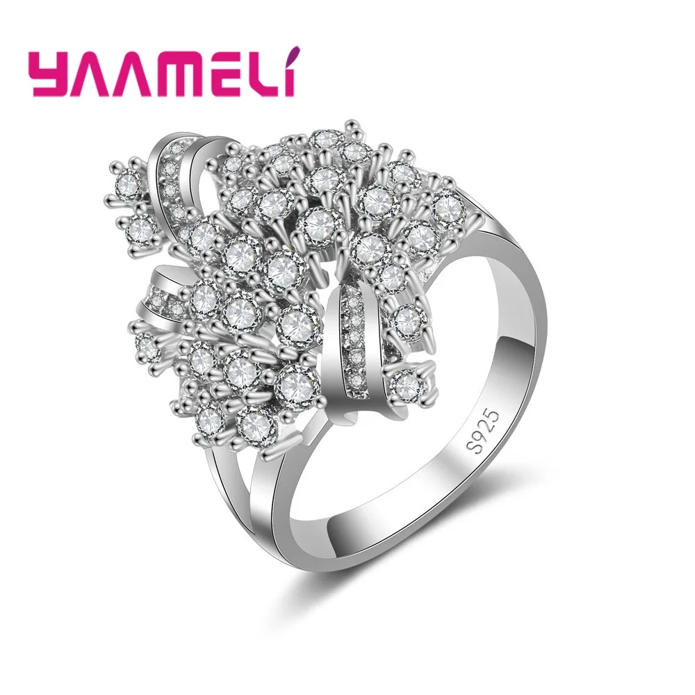Brand Female White CZ Stone Ring Shining 925 Sterling Silver AAA Zirconia Pretty Peacock Wedding Jewelry for Women
Brand Female White CZ Stone Ring Shining 925 Sterling Silver AAA Zirconia Pretty Peacock Wedding Jewelry for Women