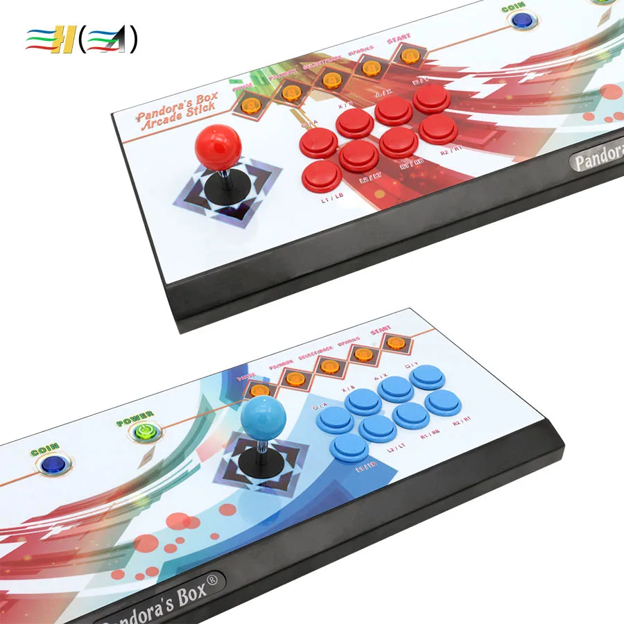 New 2 Players Pandora's box 6 1300 in 1 wireless 8 Button Iron Console set arcade games joystick usb arcade controller 3d tekken
New 2 Players Pandora's box 6 1300 in 1 wireless 8 Button Iron Console set arcade games joystick usb arcade controller 3d tekken