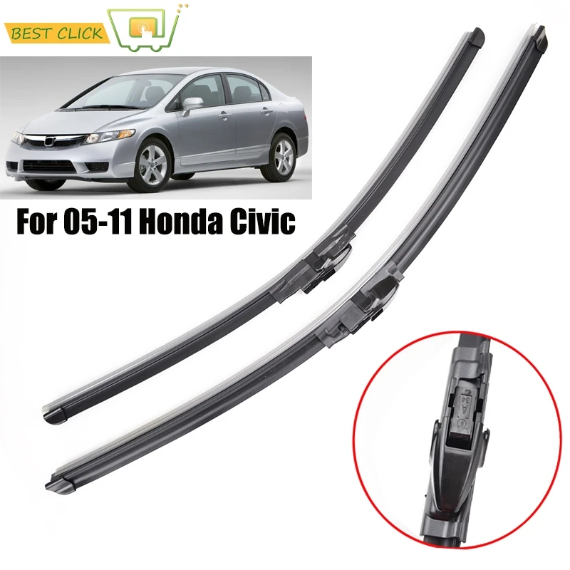 Щетки стеклоочистителя Misima для лобового стекла Honda Civic 2005 2006 2007 2008 2009 2010 2011|wiper