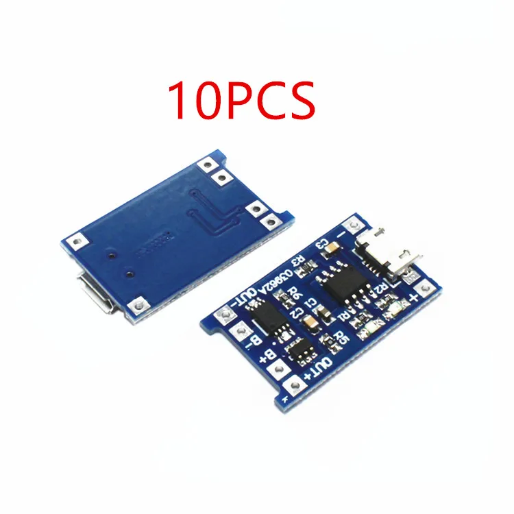 10 шт. TP4056 5 в TENSTAR ROBOT 1A Micro USB 18650 литиевая батарея зарядное устройство Модуль + защита двойной функции
10 шт. TP4056 5 в TENSTAR ROBOT 1A Micro USB 18650 литиевая батарея зарядное устройство Модуль + защита двойной функции