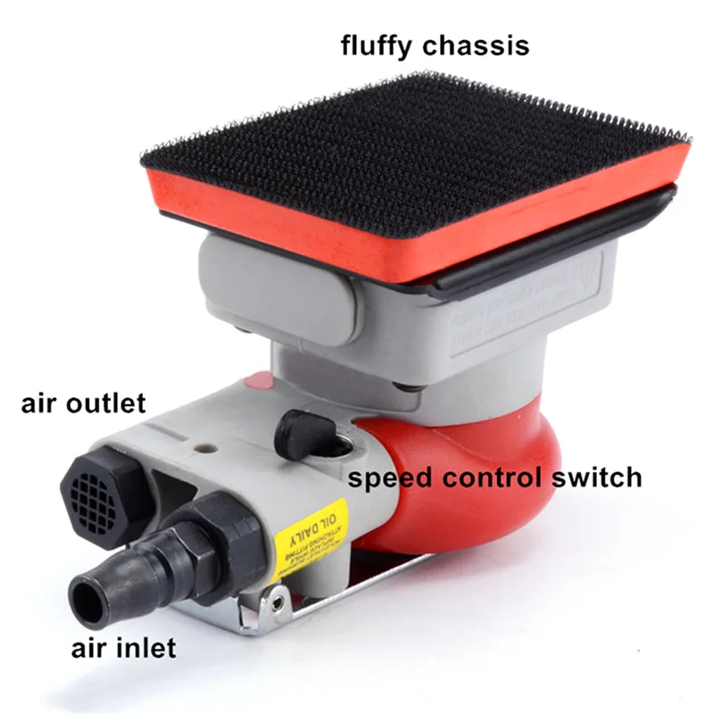 Vibration Type Car Pneumatic Sander Auto Air Grinding Sanding Tool Wind Polishing Machine 90*135mm
Vibration Type Car Pneumatic Sander Auto Air Grinding Sanding Tool Wind Polishing Machine 90*135mm