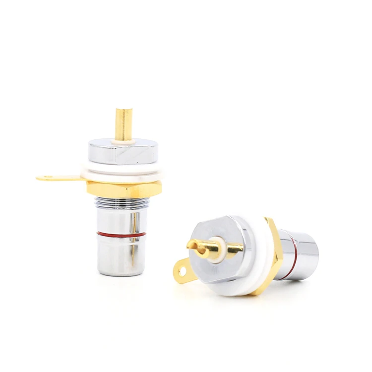 4pcs Rhodium Plated RCA Socket RCA female Panel Mount plug Audio Terminal RCA Panel Mount Chassis
4pcs Rhodium Plated RCA Socket RCA female Panel Mount plug Audio Terminal RCA Panel Mount Chassis
