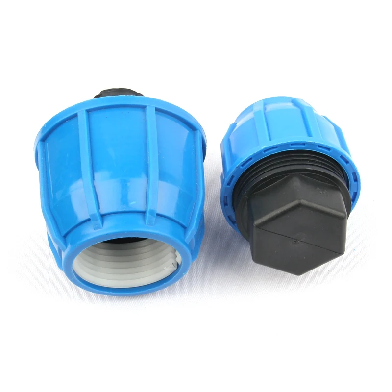 2pcs 50mm 63mm PE Garden Water Pipe Connectors Agricultural Irrigation System Fittings End Cap Water Supply SystemTube Joint
2pcs 50mm 63mm PE Garden Water Pipe Connectors Agricultural Irrigation System Fittings End Cap Water Supply SystemTube Joint