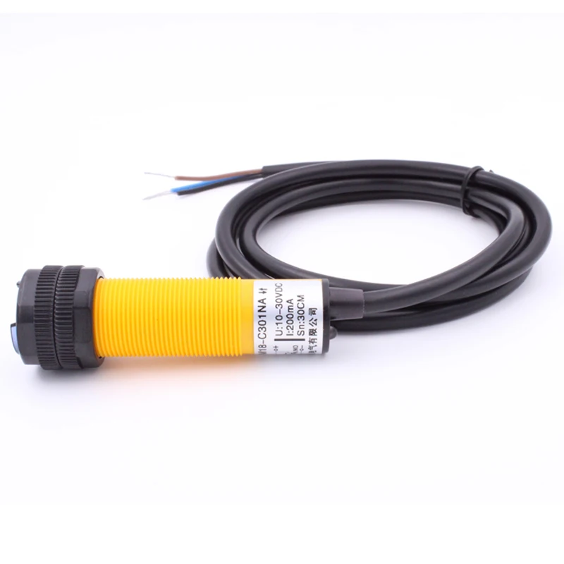 E3F-DS300C4 Diffuse Reflection Photoelectric Sensor Switch 3m Sensing Distance C1 Car Washing Machine
E3F-DS300C4 Diffuse Reflection Photoelectric Sensor Switch 3m Sensing Distance C1 Car Washing Machine