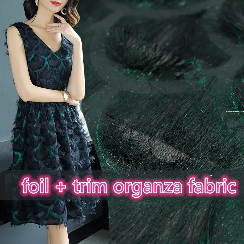 1Meter Green Tassel Fringe Trim Fabric Organza African Lace Fabric Transparent Sewing Cloth Dress Black Green Diy Summer Spring
1Meter Green Tassel Fringe Trim Fabric Organza African Lace Fabric Transparent Sewing Cloth Dress Black Green Diy Summer Spring