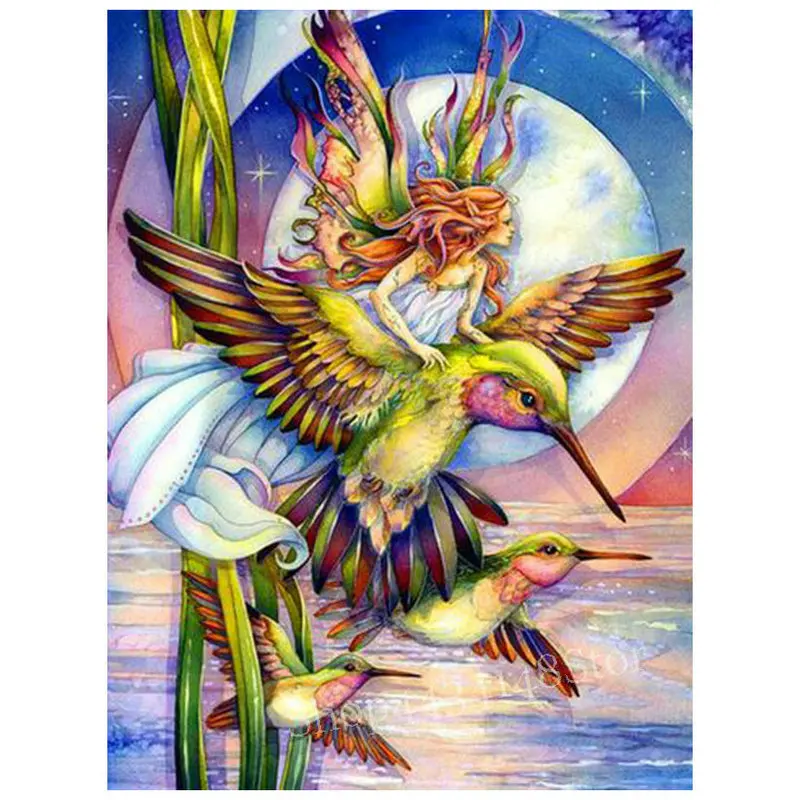 ARTBACK full square 5d diy diamond painting hummingbird fairy icon diamond embroidery new arrival diamond mosaic artwork
ARTBACK full square 5d diy diamond painting hummingbird fairy icon diamond embroidery new arrival diamond mosaic artwork