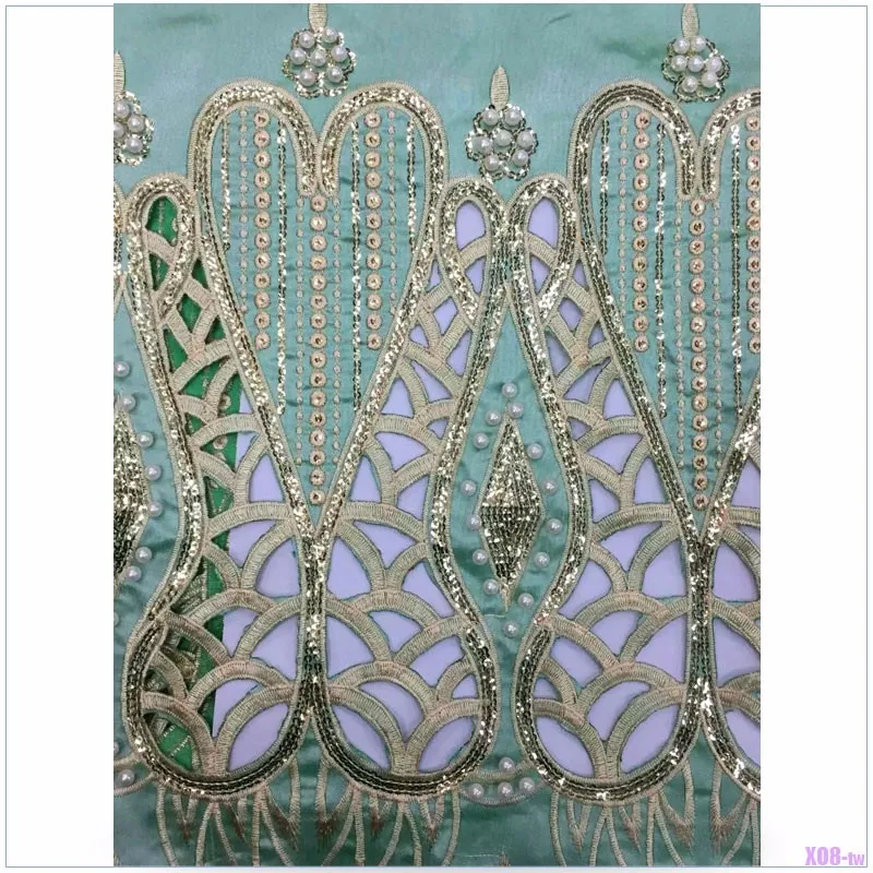 Fashion Africa George wrapper high quality African George fabric with embroidery beaded for Sewing dress g116112309
Fashion Africa George wrapper high quality African George fabric with embroidery beaded for Sewing dress g116112309
