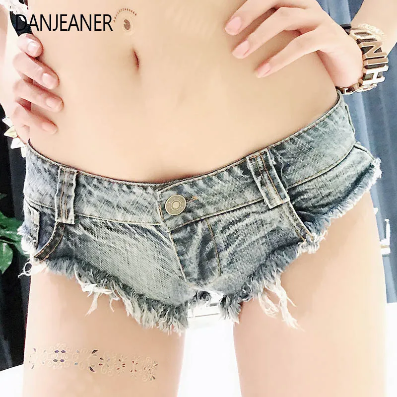 DANJEANER новые летние корейские пляжные штаны сексуальные женские джинсовые шорты