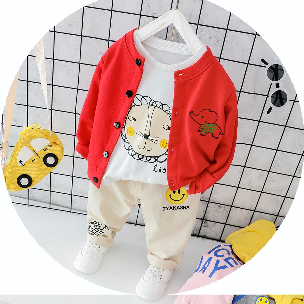 Baby Boy clothes 3pcs Sets for 6 Month to 3T Autumn New Fashion Style Infant Sets A9094 Cotton Material Plaid Boys Clothing Sets
Baby Boy clothes 3pcs Sets for 6 Month to 3T Autumn New Fashion Style Infant Sets A9094 Cotton Material Plaid Boys Clothing Sets