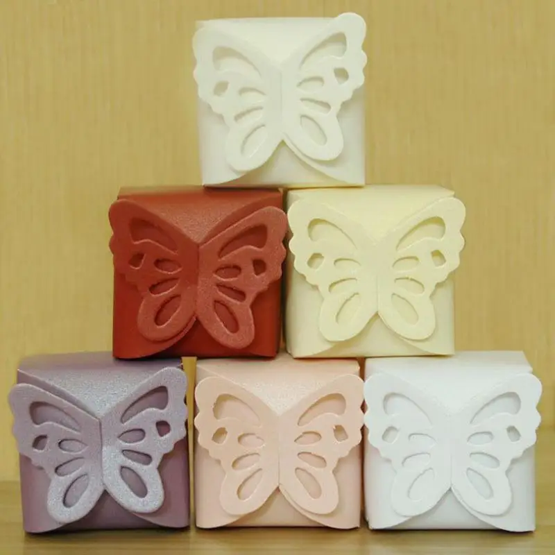100pcs Butterfly Style Wedding Gift Box Hot Candy Boxes For Chocolate Paper Bags Christmas Party Conos De Papel De La Boda
100pcs Butterfly Style Wedding Gift Box Hot Candy Boxes For Chocolate Paper Bags Christmas Party Conos De Papel De La Boda