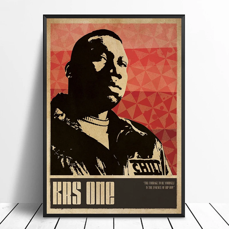 KRS One Music Singer Poster Hip Hop Rap Music Band Star Poster Wall Art Painting Room Home Decor Canvas Print
KRS One Music Singer Poster Hip Hop Rap Music Band Star Poster Wall Art Painting Room Home Decor Canvas Print