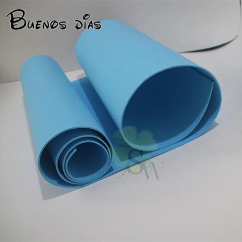 BUENOS DIAS экологически чистый небесно-голубой цвет Eva лист пены косплей детей школы