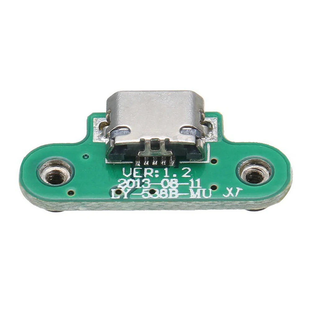 Беспроводной Зеленый запасные части заряд на поверхности раздела Micro USB Jack Mini