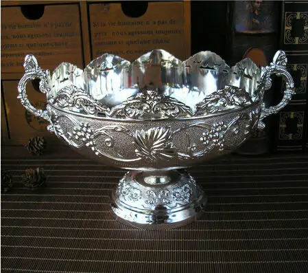 European flower carved round gold/silver metal fruit tray decorative fruit bowl decorative food trays for home decoration sg060
European flower carved round gold/silver metal fruit tray decorative fruit bowl decorative food trays for home decoration sg060