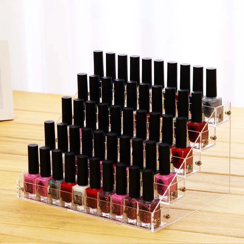 Plastic Acrylic 5 Layers Nail Polish Rack Storage Display Shelf Make Up Tool Nail Polish Lipstick Mascara Eyeliner Organizer
Plastic Acrylic 5 Layers Nail Polish Rack Storage Display Shelf Make Up Tool Nail Polish Lipstick Mascara Eyeliner Organizer