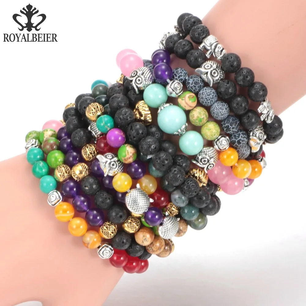 RoyalBeier Newest Women Bracelets Bangle Colors Mixed Healing Crystals Stone Beads Chain Budda Bracelet Prayer Jewelry 0424
RoyalBeier Newest Women Bracelets Bangle Colors Mixed Healing Crystals Stone Beads Chain Budda Bracelet Prayer Jewelry 0424