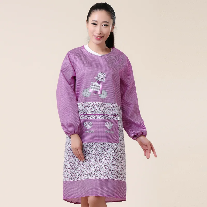 1PC Women Kitchen Cooking Apron Long-sleeved Apron Oil-proof Anti-wear Gown Adult Home Cleaning Overalls With Pockets OK 0919
1PC Women Kitchen Cooking Apron Long-sleeved Apron Oil-proof Anti-wear Gown Adult Home Cleaning Overalls With Pockets OK 0919