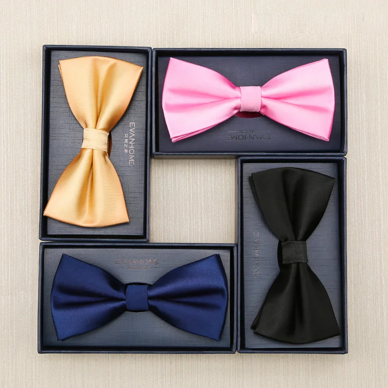 High Quality 2020 Fashion Groom Wedding Bowtie Men's Solid Color Bow Tie Black Grey Navy Blue Red Violet Pink Gold Gift Box
High Quality 2020 Fashion Groom Wedding Bowtie Men's Solid Color Bow Tie Black Grey Navy Blue Red Violet Pink Gold Gift Box