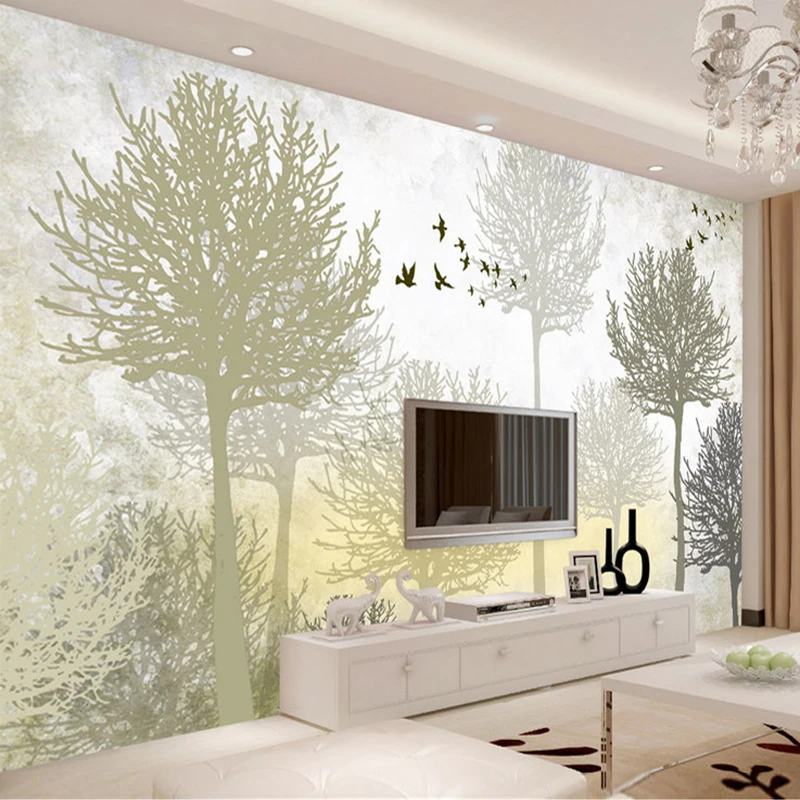 Custom 3D Photo Wallpaper Murals Fashion Modern Abstract Forest Living Room TV Backdrop Decorative Painting Wall Covering Roll
Custom 3D Photo Wallpaper Murals Fashion Modern Abstract Forest Living Room TV Backdrop Decorative Painting Wall Covering Roll