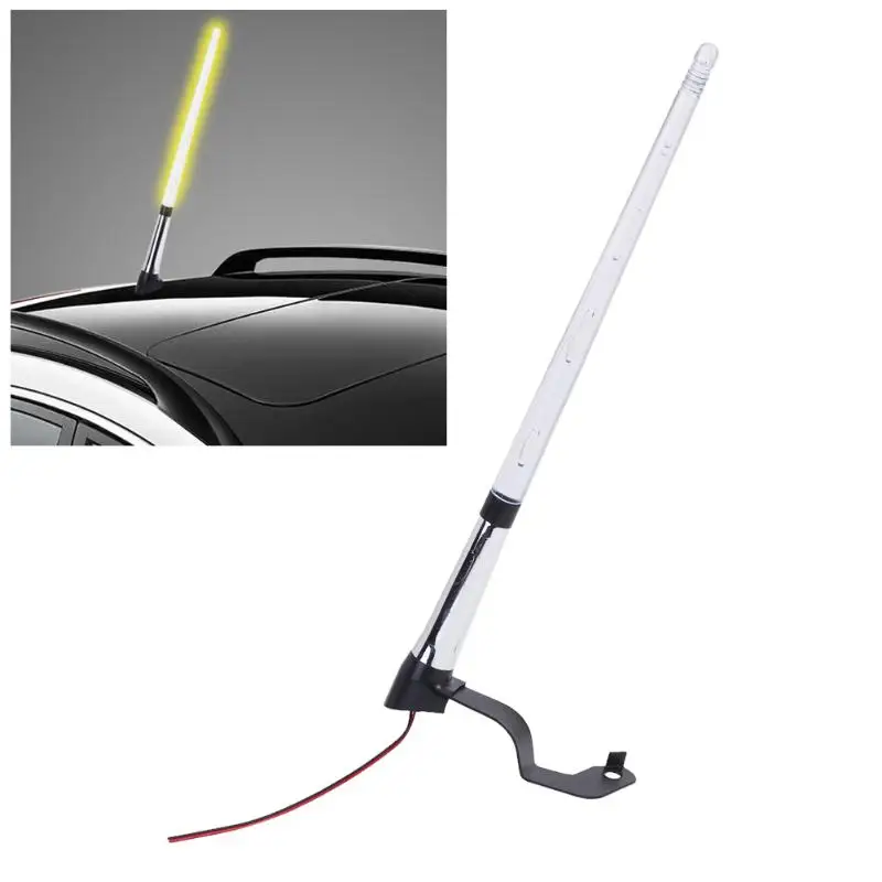 Universal DC 12V Car Antenna Aerials FM Portable Car External Light Antenna Flag Pole LED Light Signal AM FM Aerials Car Styling
Universal DC 12V Car Antenna Aerials FM Portable Car External Light Antenna Flag Pole LED Light Signal AM FM Aerials Car Styling