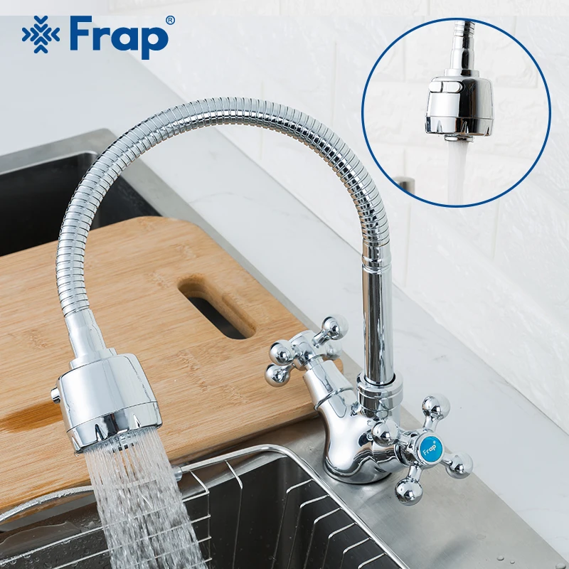 Frap kitchen faucets Zinc alloy Kitchen sink faucet mixer Cold and Hot Water taps Double handle Torneira Cozinha Crane
Frap kitchen faucets Zinc alloy Kitchen sink faucet mixer Cold and Hot Water taps Double handle Torneira Cozinha Crane