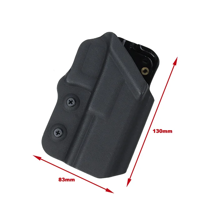 Тактический ремень Kydex зажим кобура для G17 G18 G18C G19 Glock пистолет (STG051209)|Кобуры| |