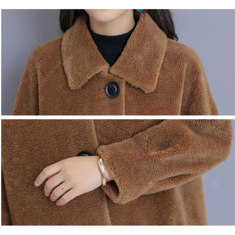 High quality Women Wool Coat 2019 Winter Fashion Warm Turn down collar Slim Long Outerwear Jacket Solid Casual Female Wool Coats
High quality Women Wool Coat 2019 Winter Fashion Warm Turn down collar Slim Long Outerwear Jacket Solid Casual Female Wool Coats