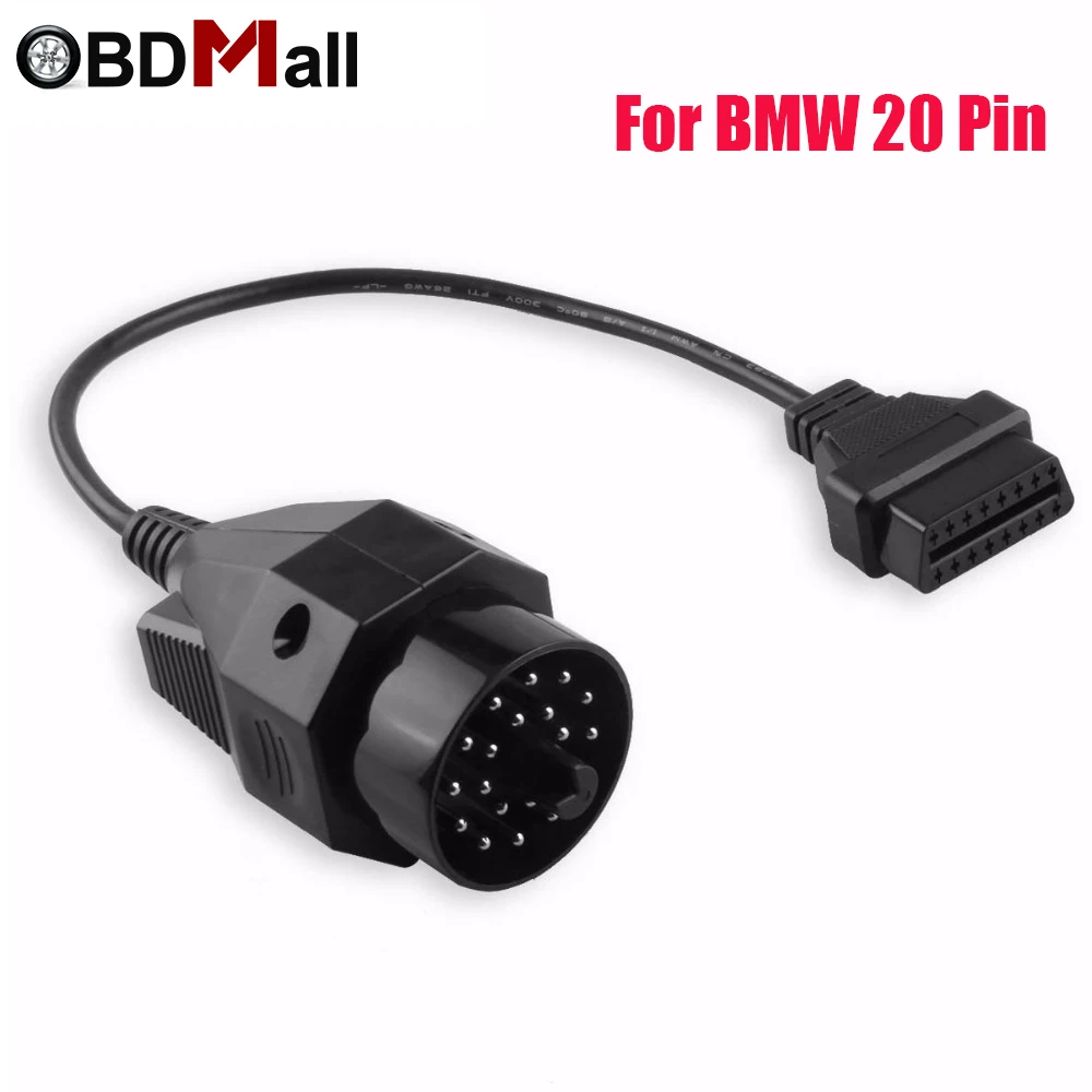 5Pcs OBD II Adapter For BMW 20 Pin To OBD2 16 PIN Female Connector E36 E39 X5 Z3 For BMW 20pin Diagnostic Cable For BMW 20 Pin
5Pcs OBD II Adapter For BMW 20 Pin To OBD2 16 PIN Female Connector E36 E39 X5 Z3 For BMW 20pin Diagnostic Cable For BMW 20 Pin