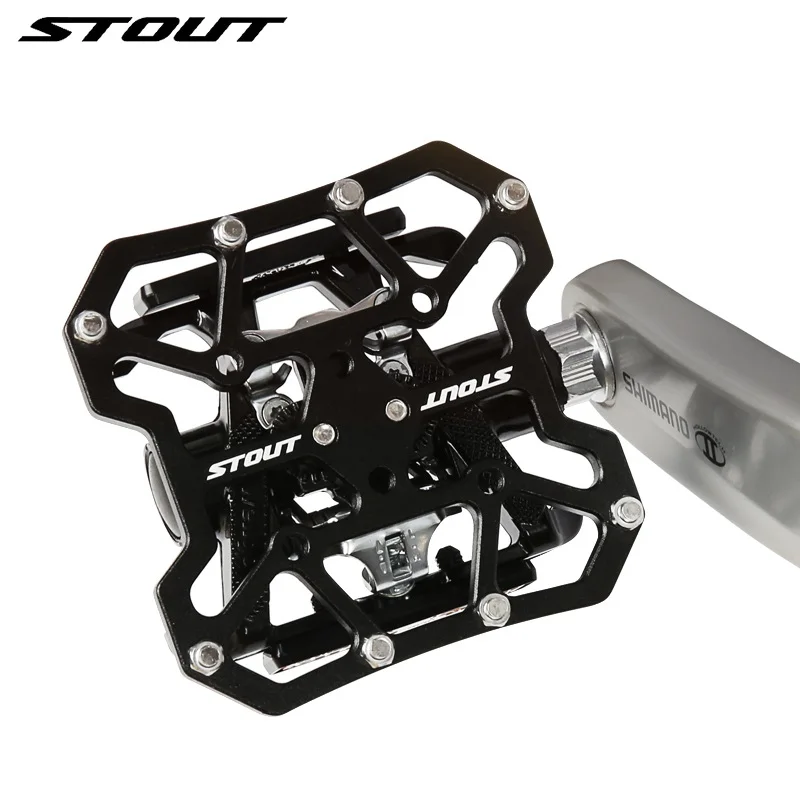 STOUT MTB Pedals Quick Release Adapter for Self-locking Pedal Bicycle Clipless Pedal Platform Adapters Road Cycling Shoes Cleats
STOUT MTB Pedals Quick Release Adapter for Self-locking Pedal Bicycle Clipless Pedal Platform Adapters Road Cycling Shoes Cleats