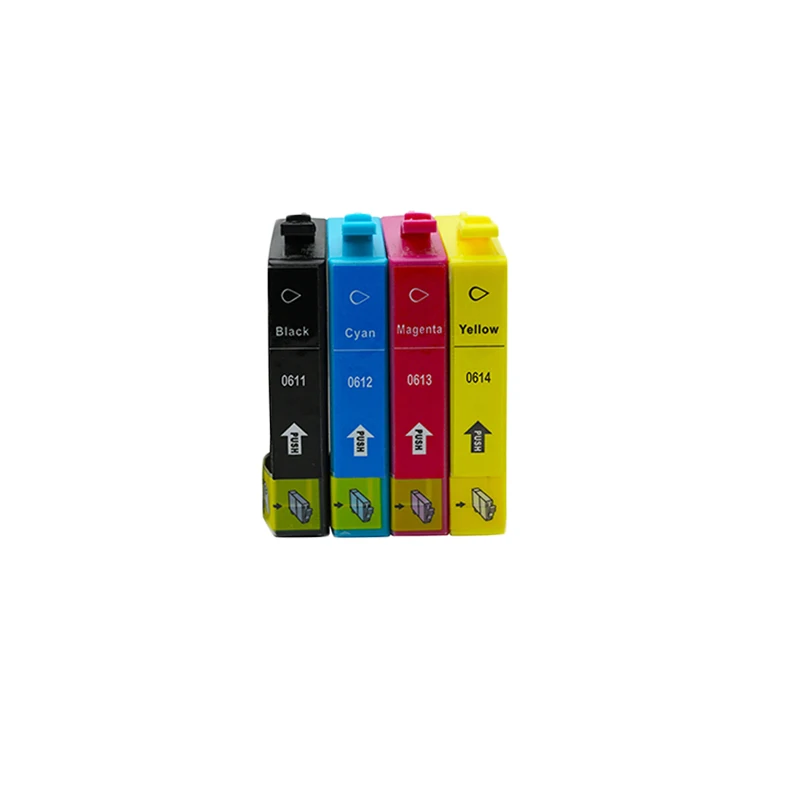 

4pcs T0611 T0612 T0613 T0614 Ink Cartridge For Epson Stylus D68 D88 DX3800 DX3850 DX4800 DX4850 Printer