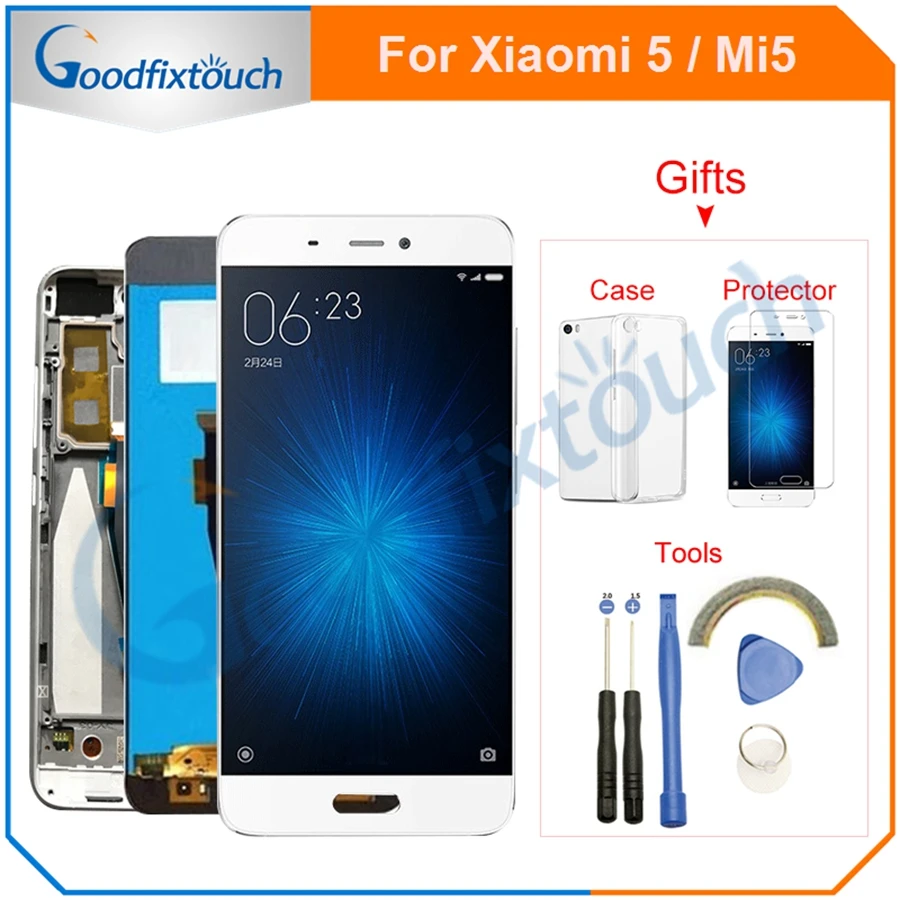 Для Xiaomi Mi 5 ЖК-экран сенсорный дигитайзер с рамкой в сборе Замена для Xiaomi 5 Mi5 Mi 5 ЖК-дисплей
Для Xiaomi Mi 5 ЖК-экран сенсорный дигитайзер с рамкой в сборе Замена для Xiaomi 5 Mi5 Mi 5 ЖК-дисплей