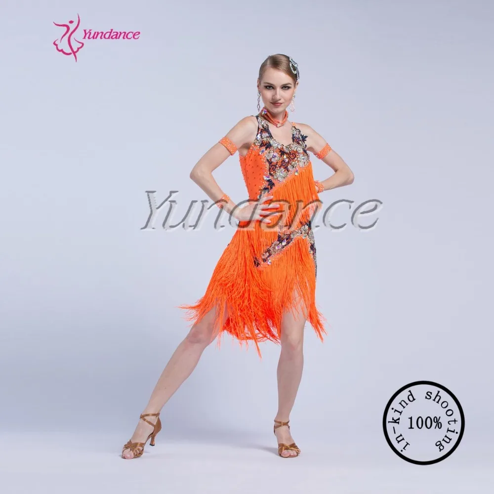2017 Orange Irregular Tassel Latin Dance One-piece Dress For Women/Female/Girl, Latin Dress For Ballroom L-16528
2017 Orange Irregular Tassel Latin Dance One-piece Dress For Women/Female/Girl, Latin Dress For Ballroom L-16528