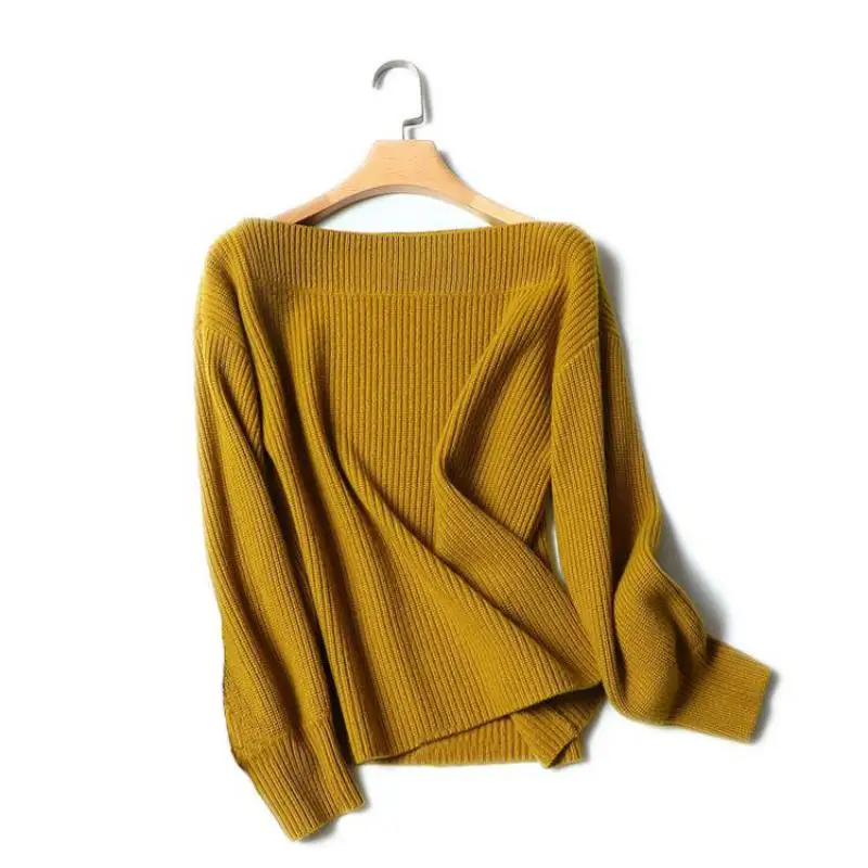 Shuchan New Sweater For Women Cashmere Slash Neck Thick Loose Womens Sweaters 2018 Fall Winter Warm Tops For Women 18194
Shuchan New Sweater For Women Cashmere Slash Neck Thick Loose Womens Sweaters 2018 Fall Winter Warm Tops For Women 18194
