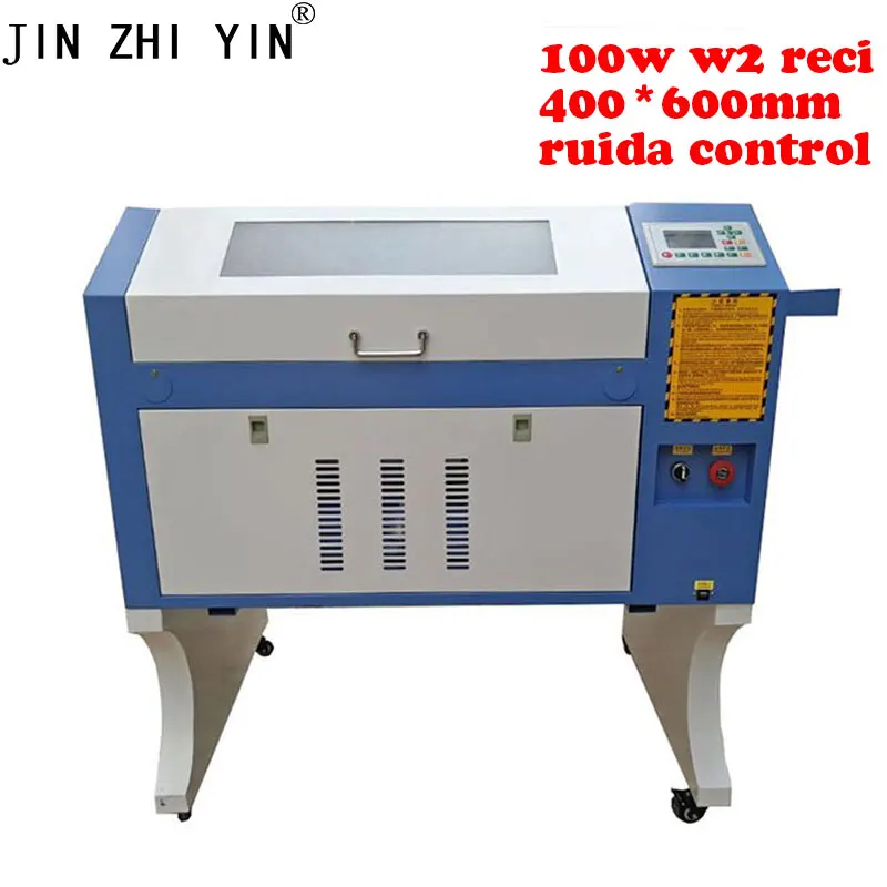 JINZHIYIN 4060 Laser Engraving mahcine Ruida off-line control 600*400mm 100W reci w2 Co2 Laser Cutting Machine laser engraver
JINZHIYIN 4060 Laser Engraving mahcine Ruida off-line control 600*400mm 100W reci w2 Co2 Laser Cutting Machine laser engraver