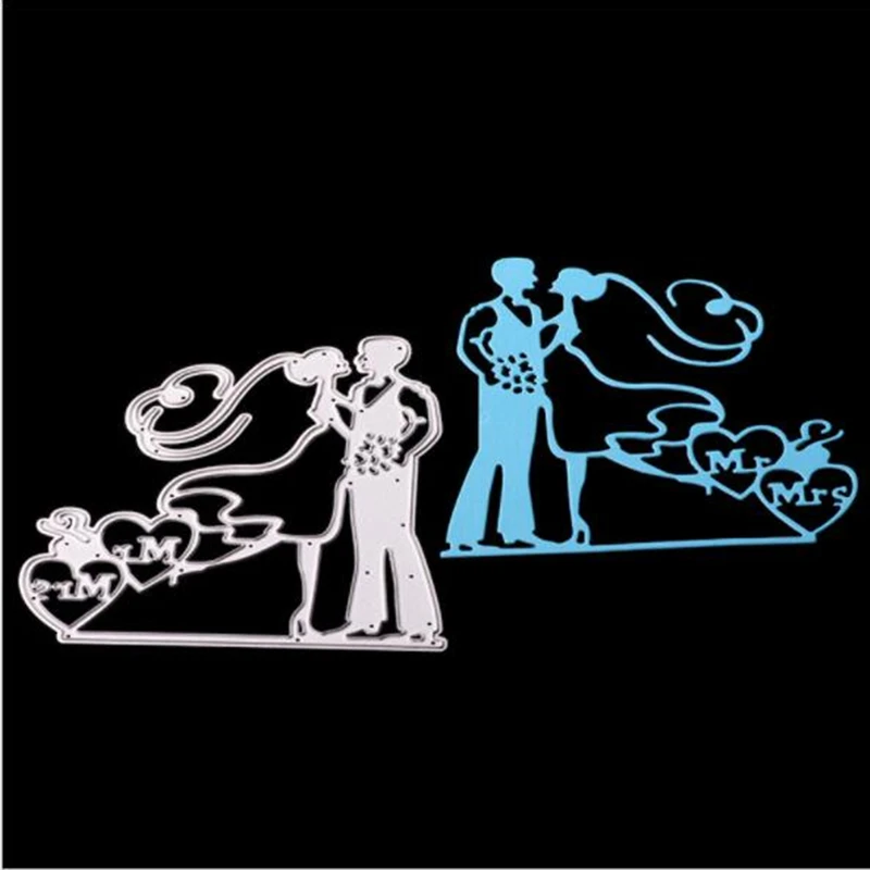 SCD699 Bride Lover Metal Cutting Dies For Scrapbooking Stencils DIY Album Cards Decoration Embossing Folder Die Cuts Molds New
SCD699 Bride Lover Metal Cutting Dies For Scrapbooking Stencils DIY Album Cards Decoration Embossing Folder Die Cuts Molds New