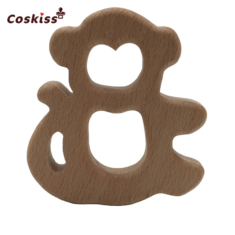 50pcs Monkey Wood Teething Toy for Baby Rattle Teething Ring Natural Wooden Teether baby Teething Gender Shower Easter Gift
50pcs Monkey Wood Teething Toy for Baby Rattle Teething Ring Natural Wooden Teether baby Teething Gender Shower Easter Gift
