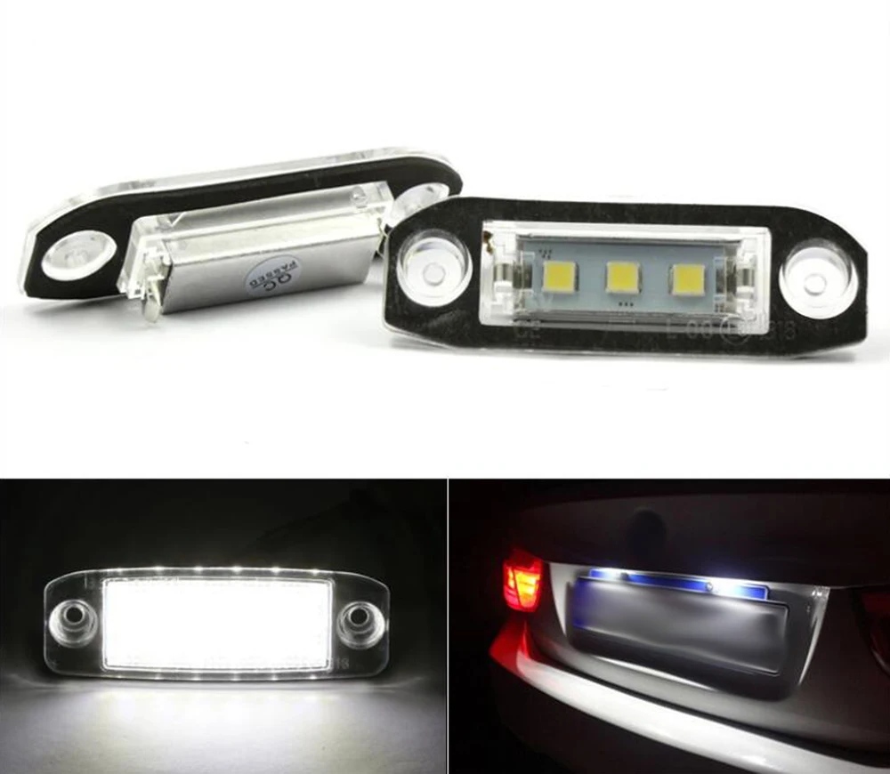 2Pcs LED Licence Plate Light For Volvo S80 XC90 S40 V60 XC60 S60 C70 V50 XC70 V70
2Pcs LED Licence Plate Light For Volvo S80 XC90 S40 V60 XC60 S60 C70 V50 XC70 V70