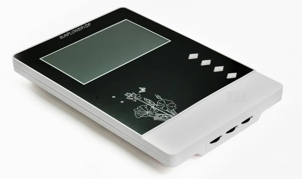 12 единиц видеодомофона цвет 4 3 "LCD CCD объектив дверной Интерком камера с Rfid