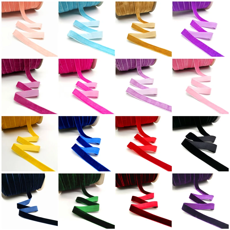 5 yards 6-25mm Velvet Ribbon Wedding Party Decoration Handmade Ribbon Gift Wrapping Hair Bowknot DIY Christmas Ribbon
5 yards 6-25mm Velvet Ribbon Wedding Party Decoration Handmade Ribbon Gift Wrapping Hair Bowknot DIY Christmas Ribbon