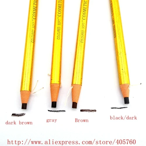 Wholesale Waterproof Cosmetic Eyebrow Pencils 12pcs/lot Dark Gray Black Brown Colored Soft DIY Makeup Kits Set Free Shipping
Wholesale Waterproof Cosmetic Eyebrow Pencils 12pcs/lot Dark Gray Black Brown Colored Soft DIY Makeup Kits Set Free Shipping