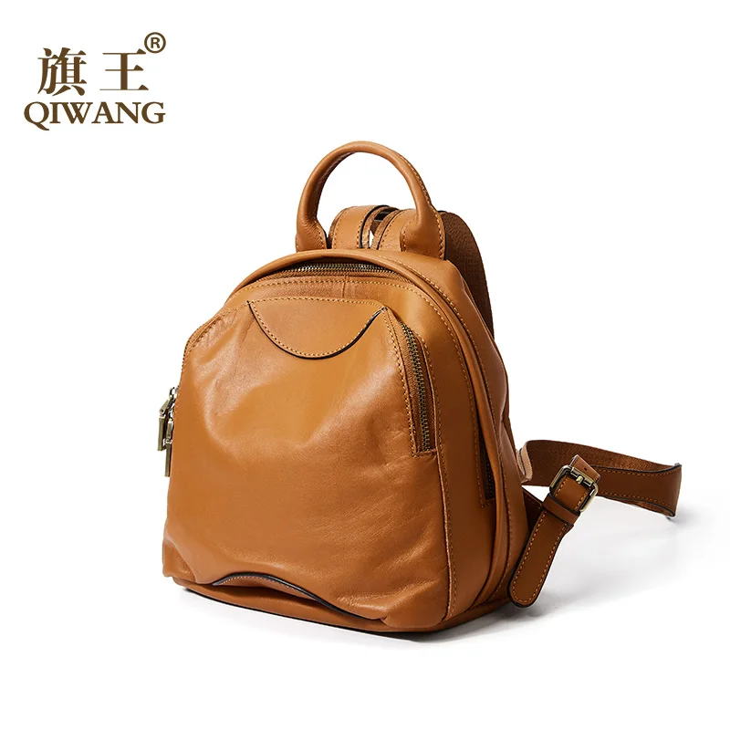 Mochila mujer Qiwang сумка через плечо для женщин 2019 маленькие школьные сумки из коровьей