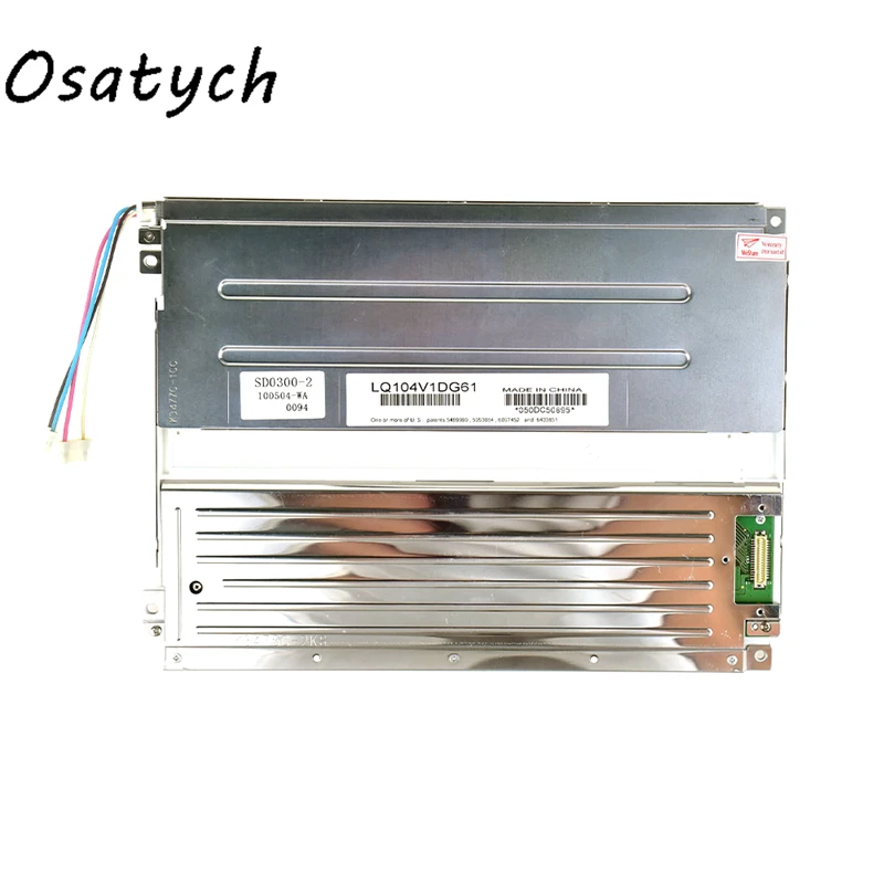 ЖК-экран 10,4 дюйма LQ104V1DG61 для SHARP 640(RGB)* 480, 31pins, замена панели, дигитайзера, монитора
ЖК-экран 10,4 дюйма LQ104V1DG61 для SHARP 640(RGB)* 480, 31pins, замена панели, дигитайзера, монитора