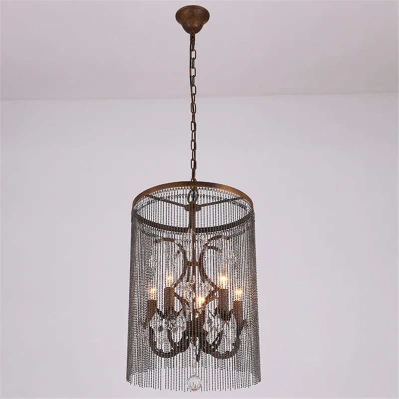 Loft Vintage Lustres Iron Crystal Drop Pendant Lights Vintage Lamp Restaurant Pendant Lamp suspension luminaire
Loft Vintage Lustres Iron Crystal Drop Pendant Lights Vintage Lamp Restaurant Pendant Lamp suspension luminaire