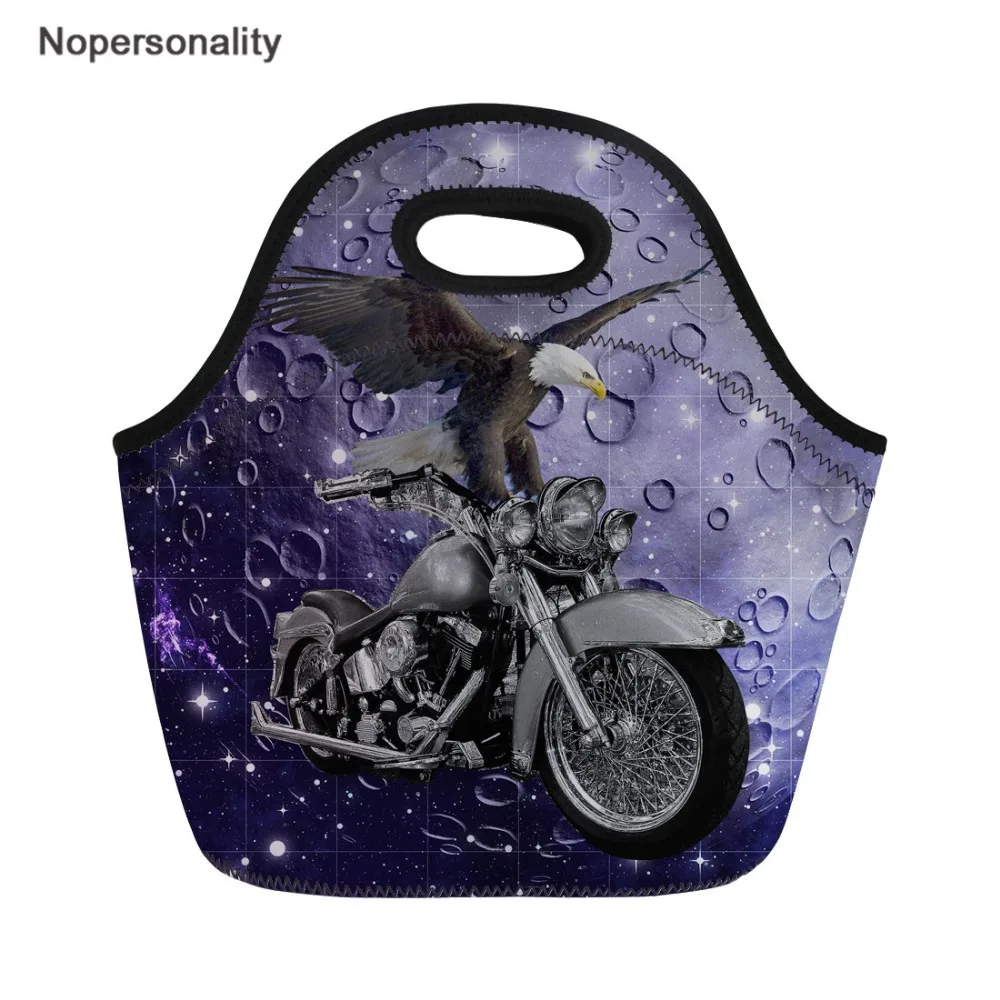 Nopersonality Neoprene Lunch Bags for Men Kids Motorcycle Printing Insulation Thermal Lunchbox Personality Customized Food Bags
Nopersonality Neoprene Lunch Bags for Men Kids Motorcycle Printing Insulation Thermal Lunchbox Personality Customized Food Bags