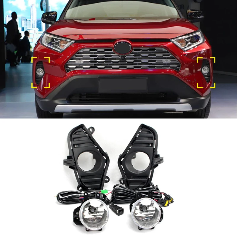 For Toyota RAV4 XA50 2019 2020 2021 2022 Car Assembly Ordinary Front Fog Lights Refit LED Upgrade Replacements Kit Set
For Toyota RAV4 XA50 2019 2020 2021 2022 Car Assembly Ordinary Front Fog Lights Refit LED Upgrade Replacements Kit Set