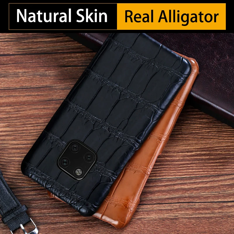 Crocodile Phone Case For Huawei P10 P20 P30 Lite Mate 9 10 20 lite Pro Real Alligator Cover For Honor 8X 9 10 V20 P Smart case
Crocodile Phone Case For Huawei P10 P20 P30 Lite Mate 9 10 20 lite Pro Real Alligator Cover For Honor 8X 9 10 V20 P Smart case