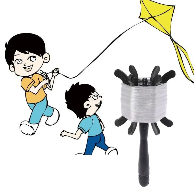 100m White Kite string with Winder Tools Outdoor Sports Accessories Flying Kite String Line
100m White Kite string with Winder Tools Outdoor Sports Accessories Flying Kite String Line