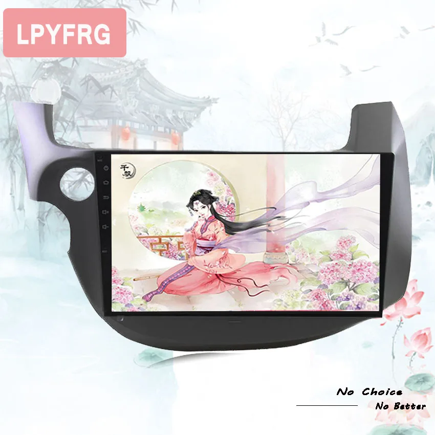 2 DIN 1024*600 Восьмиядерный Android 8 1 Автомобильный DVD Радио для HONDA FIT/для JAZZ 2007 2008 09 2010 GPS